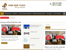 Tablet Screenshot of parkviewtower.net